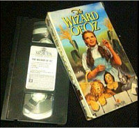 Wizard of Oz VHS Tape