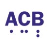 ACB Logo with Braille dots
