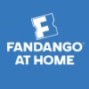 Logo: A big F followed by Fandango at Home
