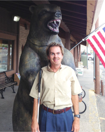 Blake at Carlsbad Caverns